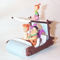 2008 THE FLINTSTONES - CAR HALLMARK ORNAMENTS