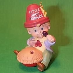 1988 LITTLE JACK HORNER HALLMARK ORNAMENTS